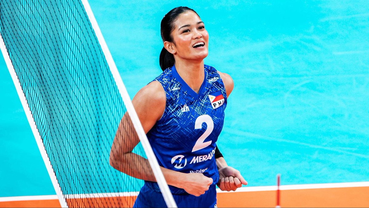 lezzgoNationalU's tweet photo. Everyone talking about how Solomon, Laure and Belen played well but how about Fifi’s 2 crucial blocks in the last set? Magic bunot 🤘🏻 #SEAVCup https://t.co/VbzmuNatKx