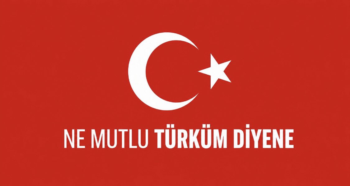 AtatTrkK's tweet photo. ▪️ Devletin Adı: Türkiye Cumhuriyeti,
▪️ Ülkenin adı: Türkiye,
▪️ Bayrağın adı: Türk Bayrağı,
▪️ Devletin dili: Türkçe,
▪️ Milletin adı:  Türk Milleti.

NE MUTLU TÜRK'ÜM DİYENE 🇹🇷 https://t.co/rSbmmkuTWd
