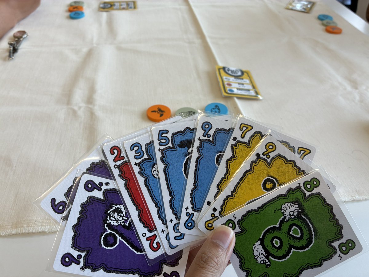 daisuke3g's tweet photo. 8/9(日) 日暮里で #ボードゲーム

・積と罰(初
・クーハンデル(初
・ルーンバウンド(初
・ゲシェンク
・イノシシ、カニ、フンコロガシ(初
・フレスコ https://t.co/Y2UmCfSam1