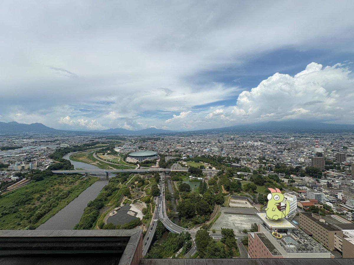 netsupro's tweet photo. 【グンマゴン@群馬県庁】
グンマゴンの旅はここから始まった！ https://t.co/wUNvo28uS1