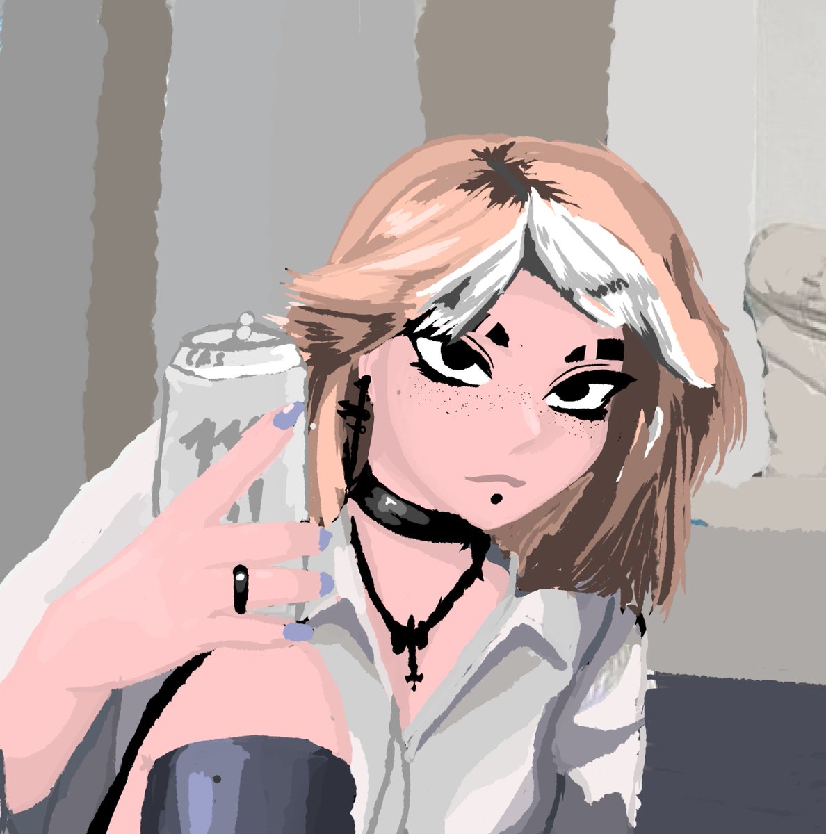 AND_4RT's tweet photo. Look at Nerlin, isn't she pretty? I'll post the full art piece later because it still needs some polishing...

The bright side of insomnia is this: I get more time to draw. :> https://t.co/raxCmYbJ7I