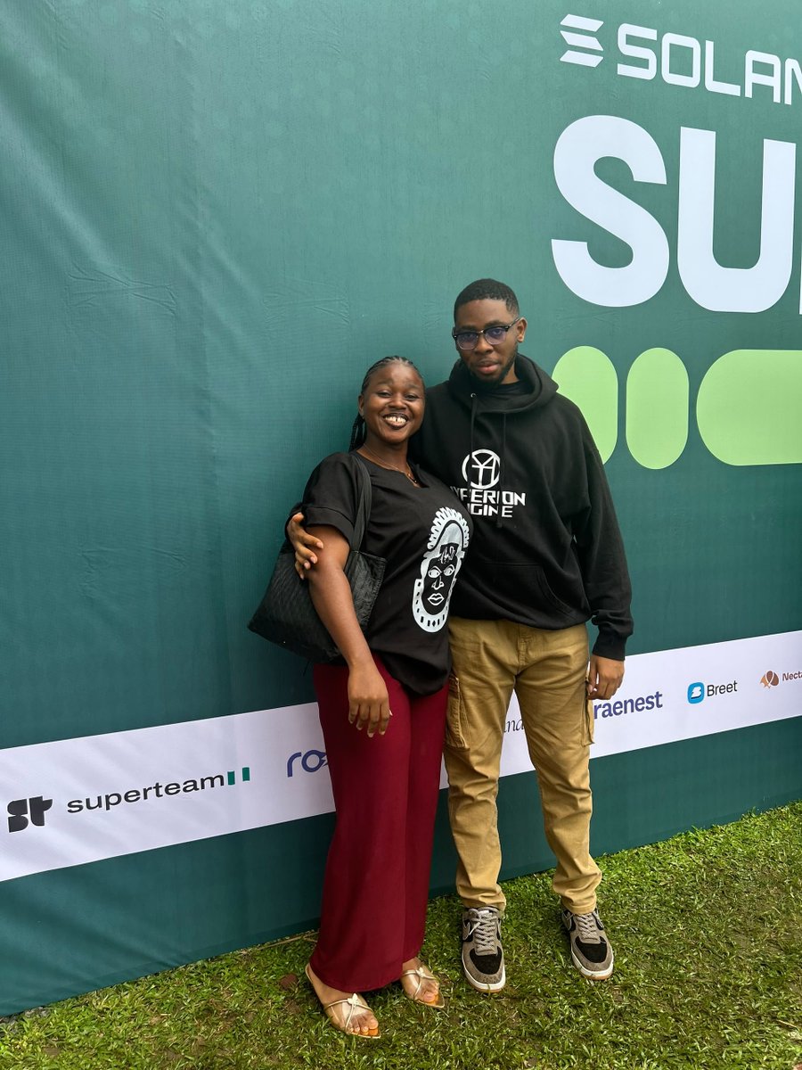 ComradeNora's tweet photo. Solana Summit, Uyo was a blast🔥💯
 @HypaMarket and @ectowaregames represented like maddd. 
#Uyo #solana https://t.co/KvidtaW9oj