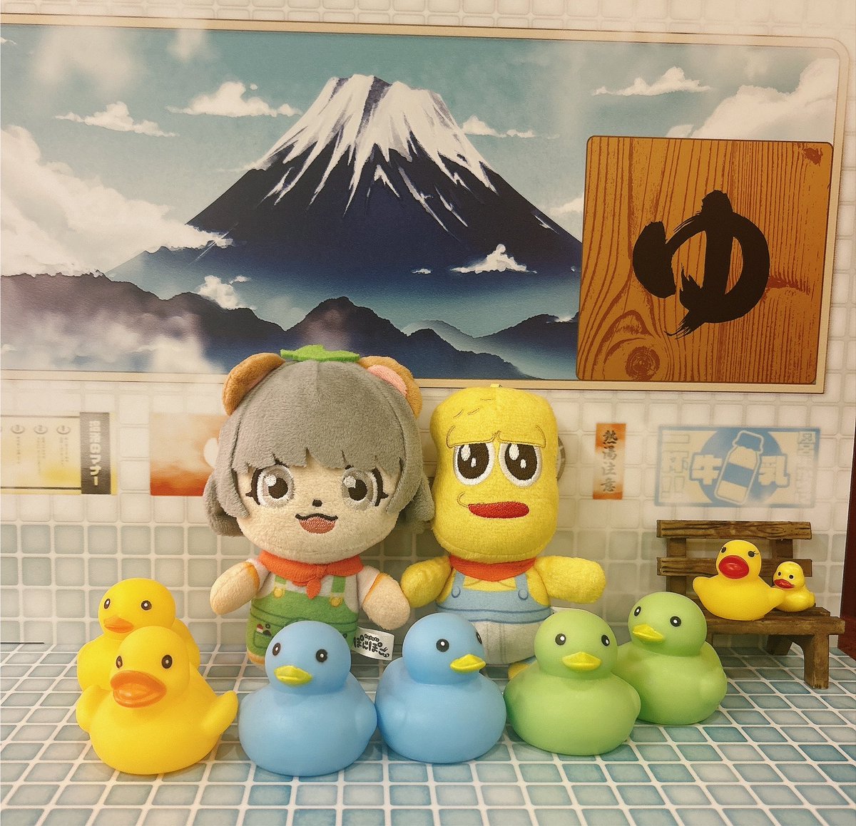 gm_ssk's tweet photo. 府中まできた！
とってもかわいい♨️

#ぽこピーの怪楽湯 https://t.co/U6UzIW0U2N