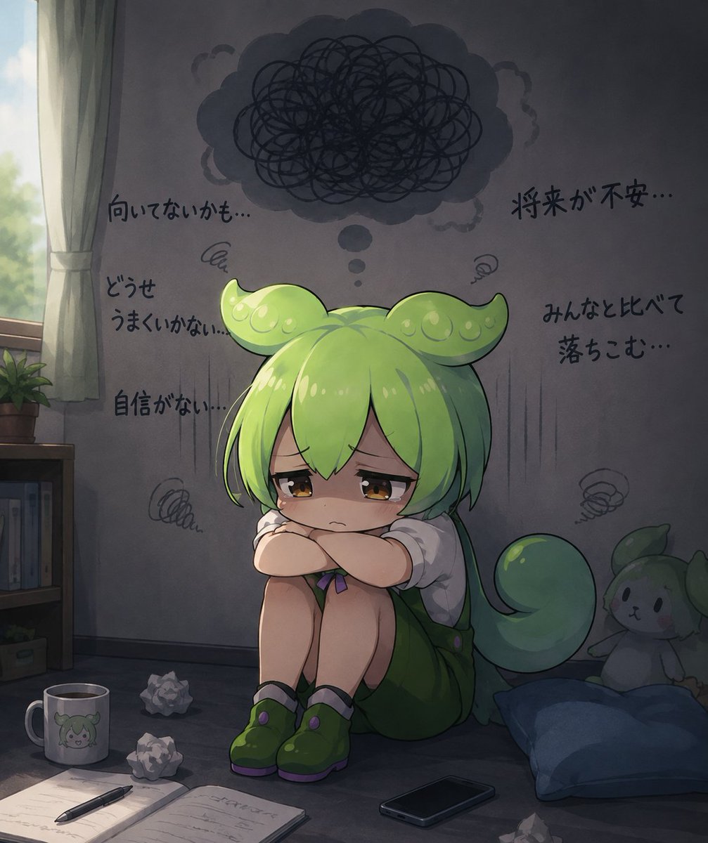 ChapicSuffering's tweet photo. かわいいずんだもん集。かわいい https://t.co/mPKYSmkZ7S