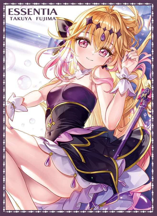 fujimatakuya's tweet photo. キュアアルカナ・シャドウのスリーブデザインその２
こちらも夏コミで頒布予定です☺️ https://t.co/hSbHKaWZsQ