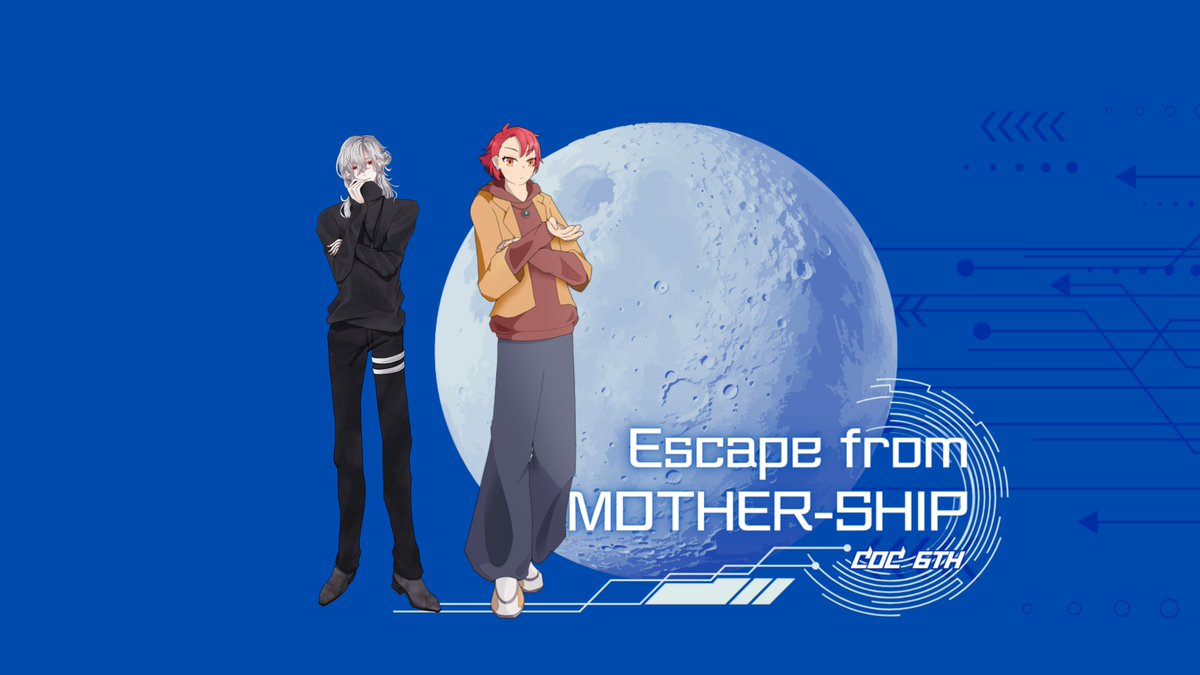 hntnsw's tweet photo. CoC『Escape from MOTHER-SHIP』KPレス

　‣ PC / PL
　　* 岩瀬 瀧 / 日向
　　* 東川 あさひ / 月夜ちゃん

END「EARTH」ルートY生還にて終幕
お疲れ様でした。
「朝ごはんお肉でいい？　ソーセージとか」
おなそら継続で遊んできました🎶
いやすごいねクリックアクションKPレス
たのしい！！！ https://t.co/Eunth16iYM