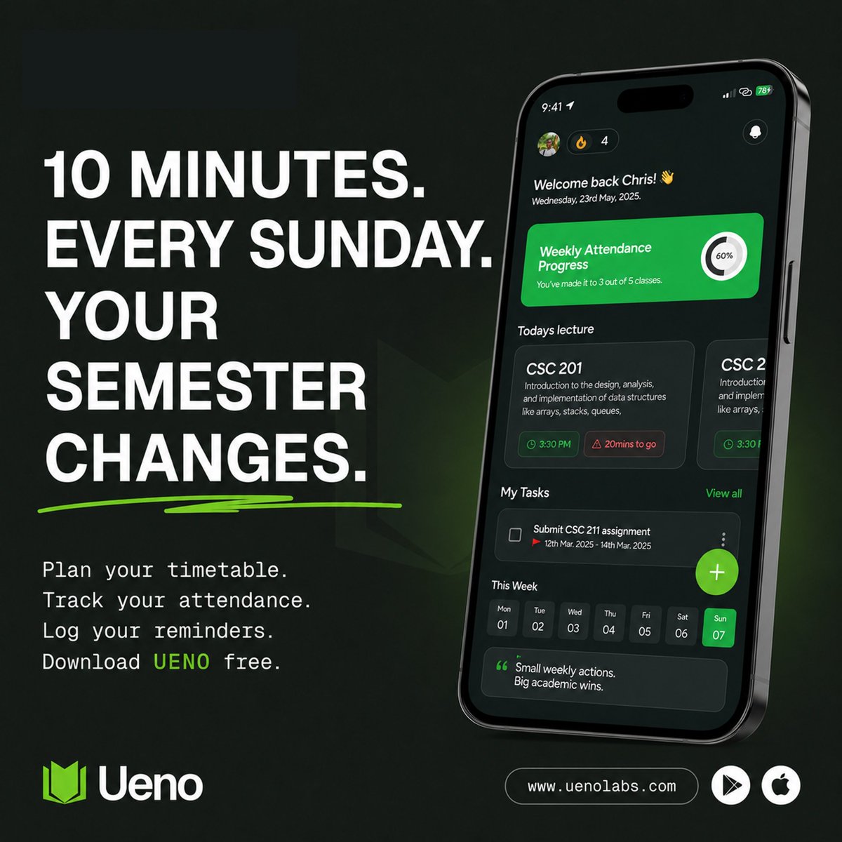 Useueno's tweet photo. If there's one thread that you ever needed as a student, it is this!

#ueno #Uenolabs #FounderStory #EdTech #nigeriastudent #StudentExperience #EducationInnovation #BuildingUENO https://t.co/O9DS0rbJ5y