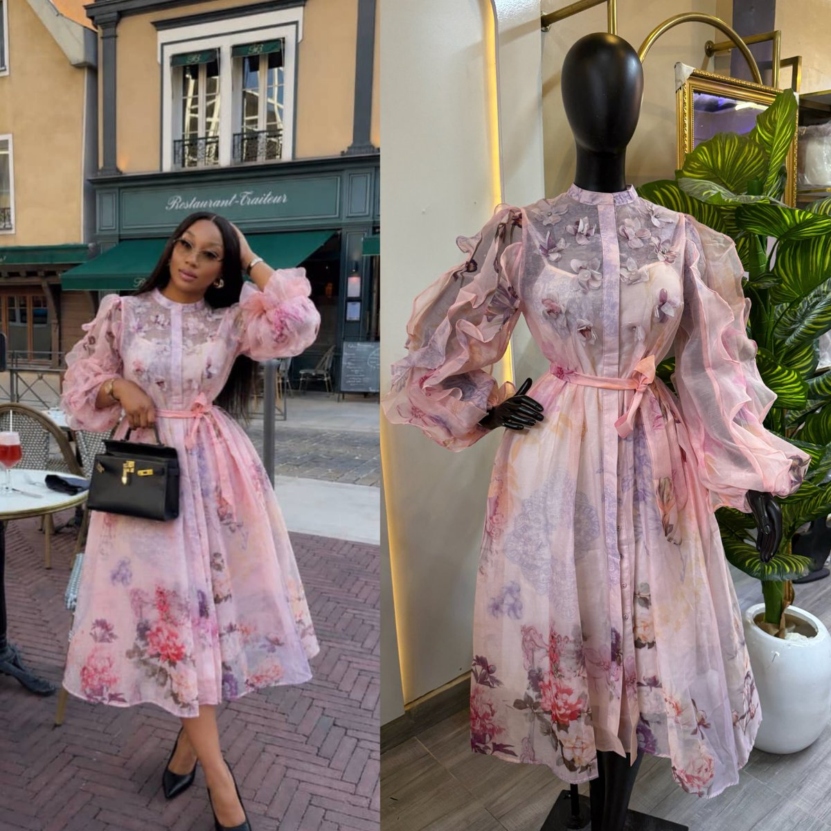 Julie_Soph's tweet photo. Floral belted dress 

M L XL 2XL 

🏷️50,000 https://t.co/3SRwkfPYsU