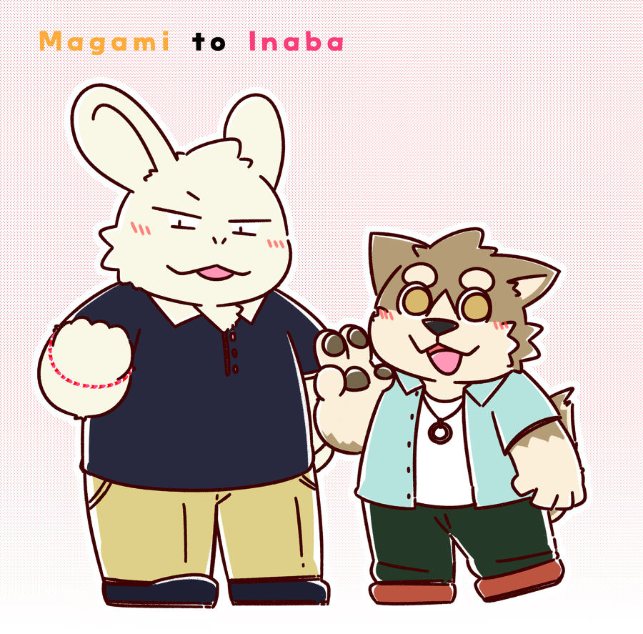 nashiazi_san's tweet photo. 🐺🐰アクスタセット https://t.co/LPjhgYH2Mj