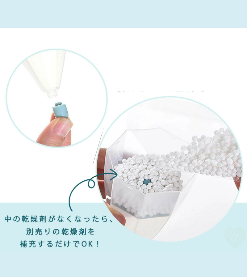 yukko2896's tweet photo. ねぇーーーこれ考えた人天才すぎん？🫧

生活雑貨マニアの知り合いから教えてもらったんだけど、傘の形した除湿剤。水が溜まってくの一生見てられるww こーゆー発想好き♡ https://t.co/JpWF6RdFhf