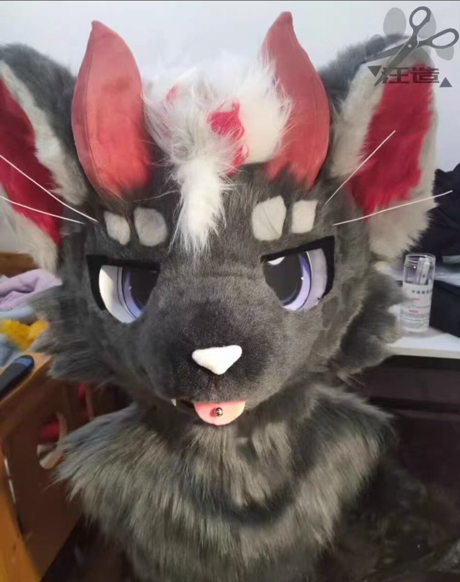Furmul4's tweet photo. 흑적 악마개 🖤❤️
[35.5]

문의는 DM, 혹은 프로필의 오픈 카톡주세요 (*･ω･)

#fursuit #kemono https://t.co/qYEWsozD0c