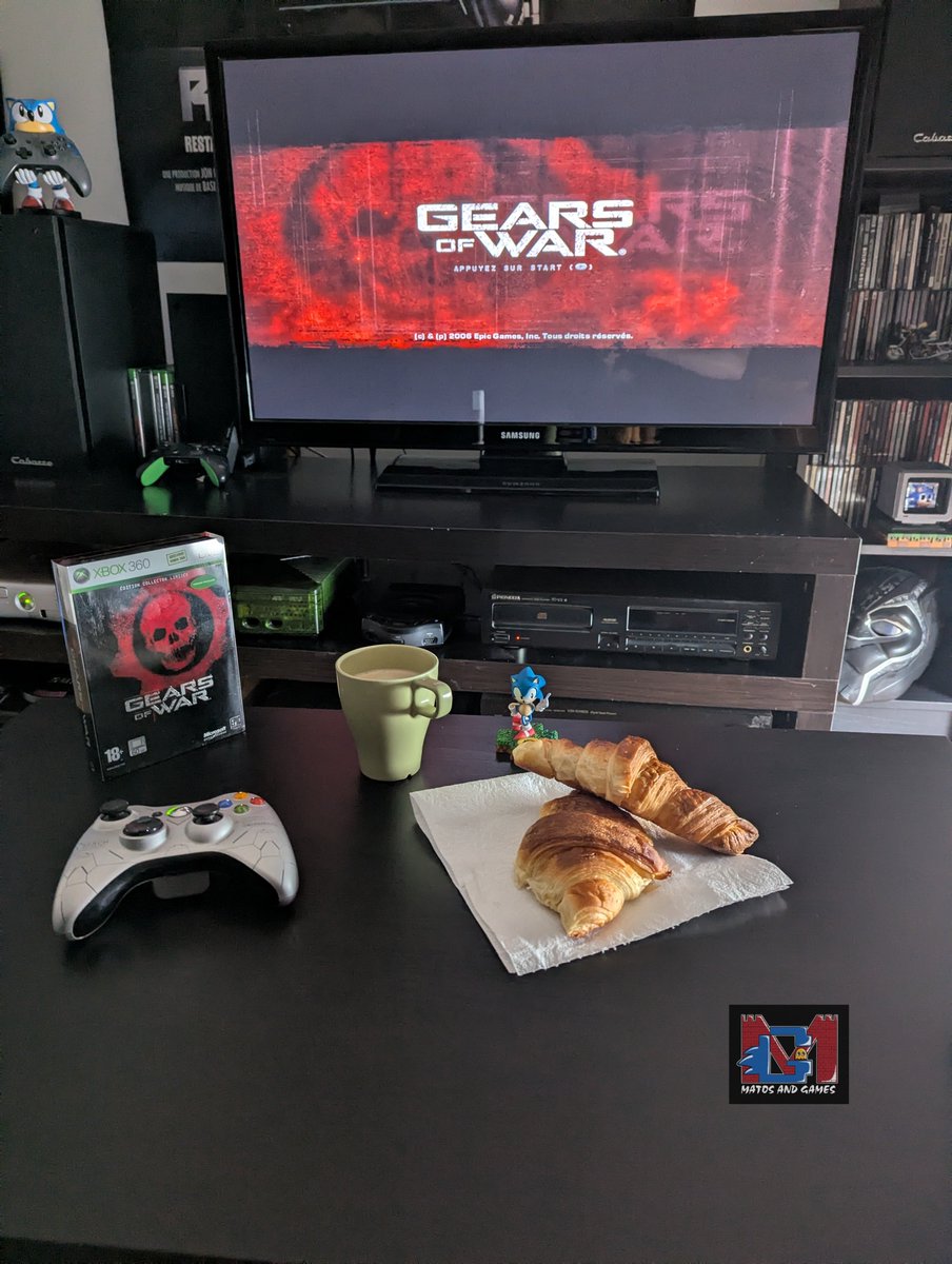 MatosandGames's tweet photo. Bon dimanche mes retrogamers et retrogameuses.
Envie de refaire Gears of War ce matin 😁
Et vous, dites nous votre jeu du week-end ?
Prenez soin de vous et de vos proches ✌️
#retrogaming #xbox360 #gearsofwar #matosandgames https://t.co/QFAGUOUgBU