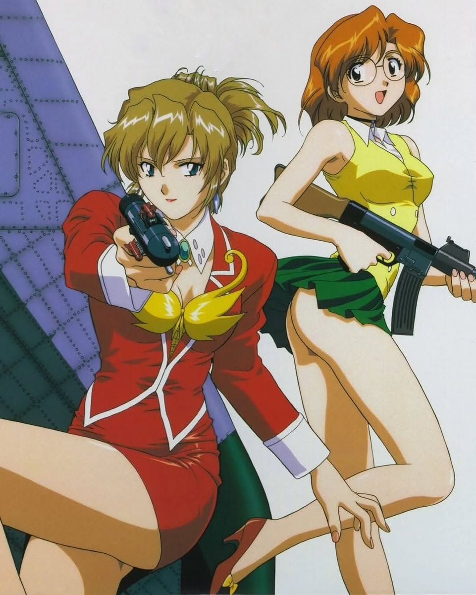 anime_'s tweet photo. Agent Aika (1997) Illustrations by Noriyasu Yamauchi https://t.co/jpd5UcW7uO