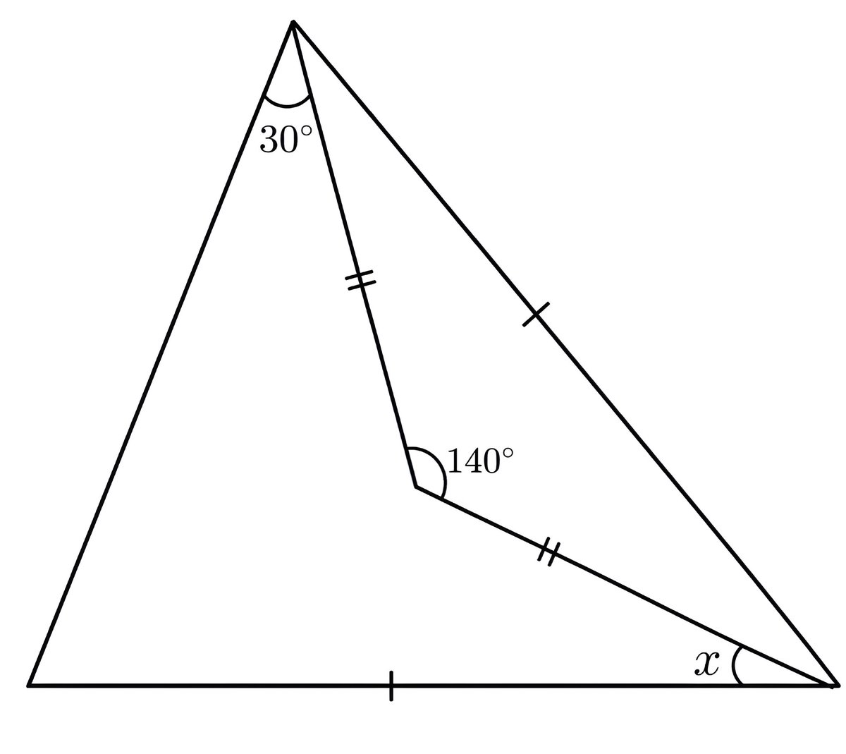 onlyskypace's tweet photo. Bunu çözersen, matematik bilgin ortalamanın üstündedir.

x kaçtır ? https://t.co/vxKvxIlybh