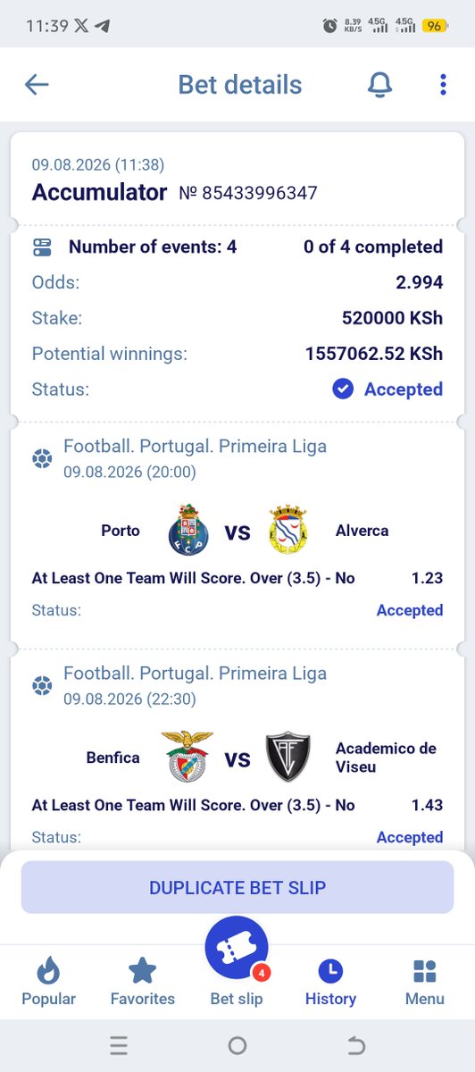 MrFelixKe's tweet photo. 🇵 🇦 🇷 🇮 🇵 🇪 🇸 🇦

2.9 odds ✅

BOOKING CODE ⏭️ 7J89F

REG ⏭️ https://t.co/1Hfzqde67r

APP ⏭️ https://t.co/9mYriVbjKP

( *TAX*FREE ZONE!*)

PROMO CODE➡️ *FELIX2030* https://t.co/LRku2jtW9d