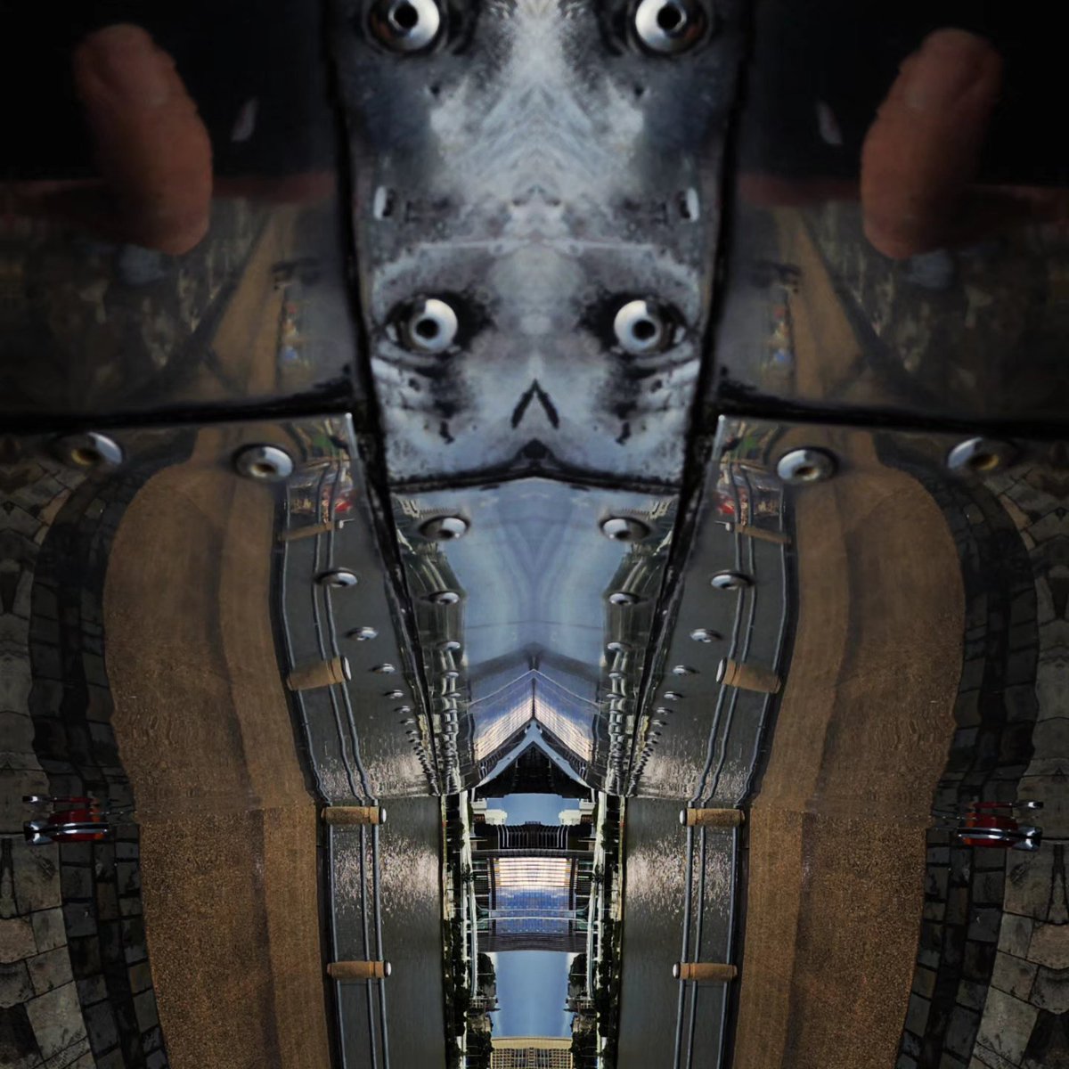 3pointedit's tweet photo. Faces in things #mirrorlab https://t.co/23NsF4GvqC