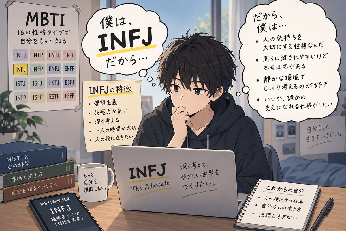 ChapicSuffering's tweet photo. MBTIする人。あなたは何でした？ https://t.co/mMPxEw1AII