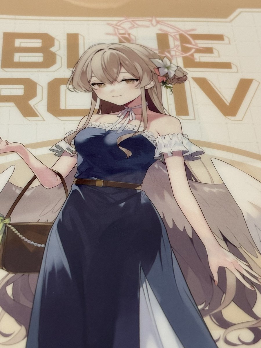 sqgaj15's tweet photo. 早速母の為に、ポテチ受け取りに行ったら、ブルアカコラボのクリアファイルがあったので母からのお小遣いで買いました。
ナギサさん、かわいいね😍 https://t.co/a60rnWQkkc