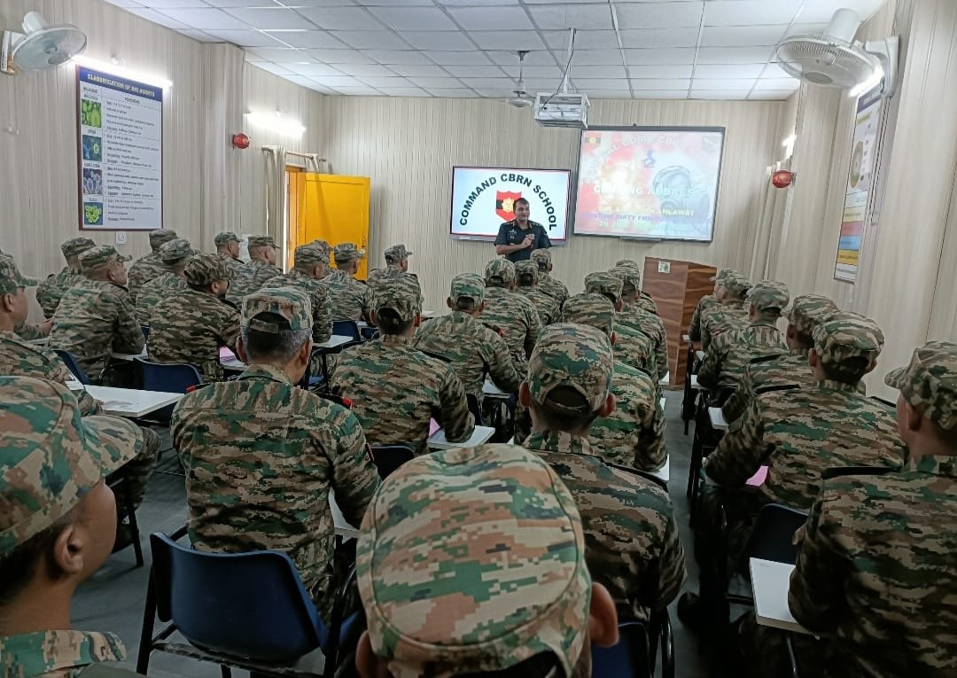 UBArea_IA's tweet photo. 🔥 WHEN THE BATTLEFIELD TURNS TOXIC—WARRIORS DON’T BACK DOWN! ☢️⚔️
“Preparedness is the foundation of victory.”
At #SuryaCommand CBRN School, #GoldenKeySappers forged combat readiness through the Command Fighting Dirty Formation Course.
☢️ MOPP & survival drills
⚔️ Fighting in contaminated zones
🚨 CBRN QRT/QRMT operations
🔍 Reconnaissance & monitoring
👁️ CBRN sentry duties
Train for the worst. Fight through it. WIN. 🇮🇳🔥
#GoldenKeySappers #GoldenKeyDivision #SuryaCommand #UttarBharat #IndianArmy #CBRN #FightDirty #CombatReady #TrainToWin #सज्जताविजयस्य
@adgpi @panchshulpulse @PRODefDehradun @suryacommand @IbexRadioTarana @radioibextarana @voiceofspiti @voiceofkinnaur @ProDefLko @SpokespersonMoD @DefMinIndia