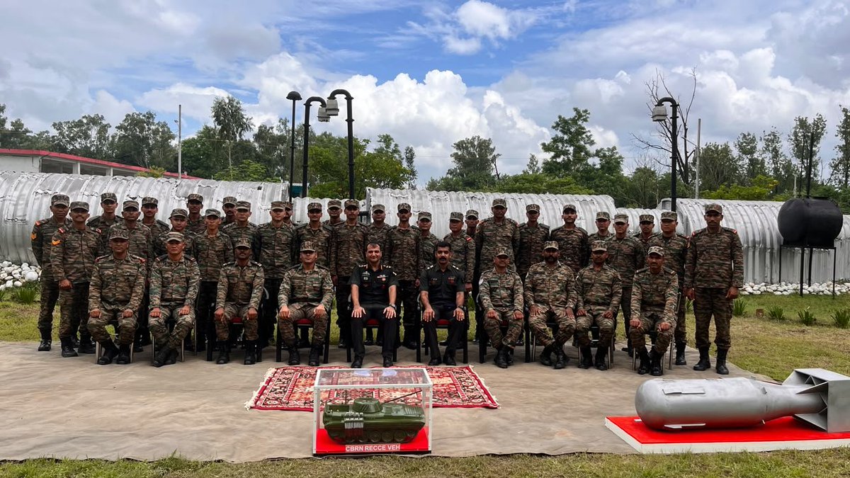 UBArea_IA's tweet photo. 🔥 WHEN THE BATTLEFIELD TURNS TOXIC—WARRIORS DON’T BACK DOWN! ☢️⚔️
“Preparedness is the foundation of victory.”
At #SuryaCommand CBRN School, #GoldenKeySappers forged combat readiness through the Command Fighting Dirty Formation Course.
☢️ MOPP & survival drills
⚔️ Fighting in contaminated zones
🚨 CBRN QRT/QRMT operations
🔍 Reconnaissance & monitoring
👁️ CBRN sentry duties
Train for the worst. Fight through it. WIN. 🇮🇳🔥
#GoldenKeySappers #GoldenKeyDivision #SuryaCommand #UttarBharat #IndianArmy #CBRN #FightDirty #CombatReady #TrainToWin #सज्जताविजयस्य
@adgpi @panchshulpulse @PRODefDehradun @suryacommand @IbexRadioTarana @radioibextarana @voiceofspiti @voiceofkinnaur @ProDefLko @SpokespersonMoD @DefMinIndia