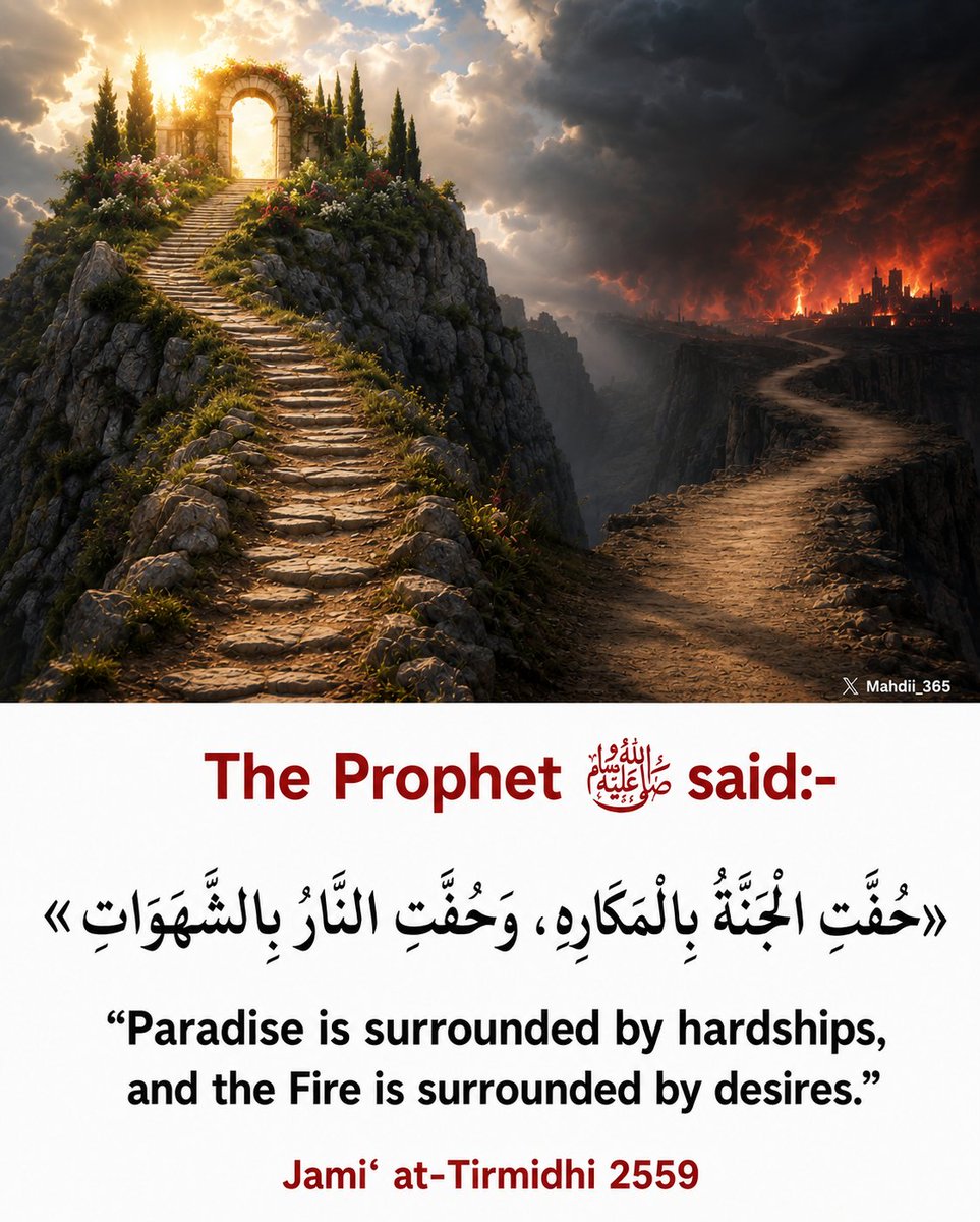 Mahdiii365's tweet photo. The Prophet [ﷺ] said: https://t.co/iht4wniVzC