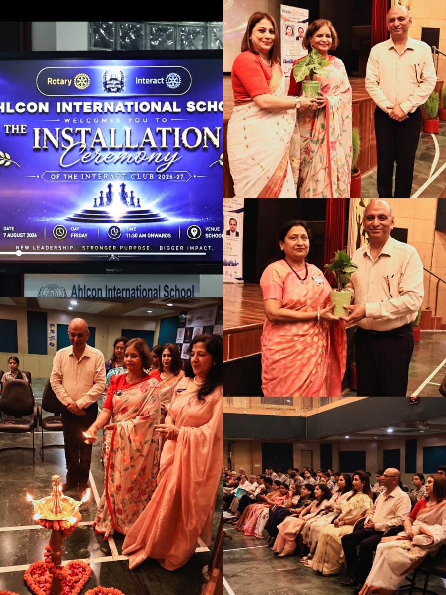 sdg4all's tweet photo. #AhlconIntl hosted the Interact Club Installation Ceremony, marking the beginning of a new journey of leadership, compassion and service.

A new team, a new journey, a greater purpose- Service Above Self.

#InteractClub #Rotary #ServiceAboveSelf https://t.co/Q0dO0QXOK5