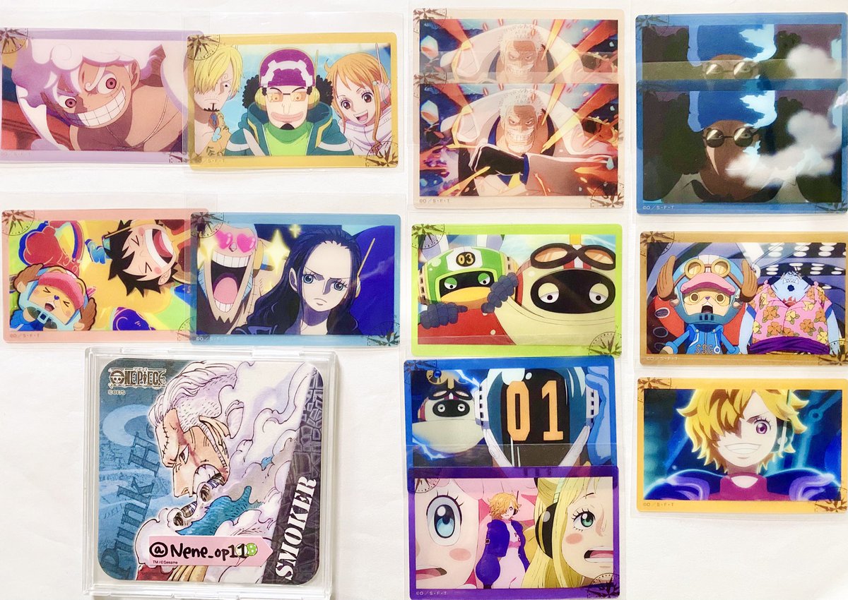Nene_op11's tweet photo. 【交換】ONE PIECE ワンピース ガラポン エルバフ エッグヘッド

譲▶︎①B賞 黄色,青、C賞ルフィ,新巨兵海賊団、②③
求▶︎④紫≫青≫緑

🌟初回様はプロカ要ご確認
📮郵送(≫≫🤲🏻ご都合が合えば都内手渡し応相談)

お声掛けの際は｜こちら｜まで、宜しくお願い致します🎡

↓ https://t.co/WChT9Pp5wY