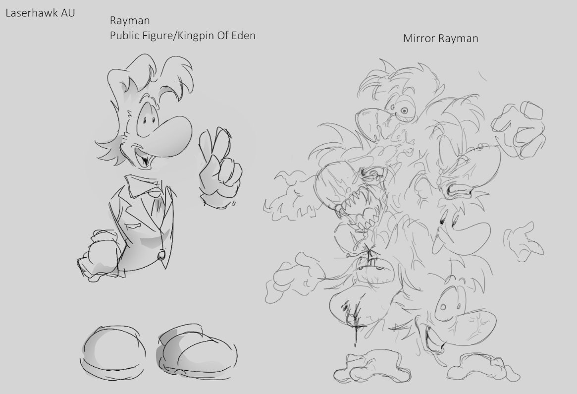 fatchudcheese's tweet photo. Older Laserhawk Rayman Villain Au stuff https://t.co/4iapvJUZHv