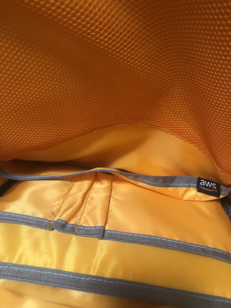 nagata_hideyuki's tweet photo. 2年目SWAGを開封しました。リュック🎒でした。仕切りが一杯あります。ありがとうございます。 #AWSCommunityBuilder https://t.co/2CIu1bdyKs