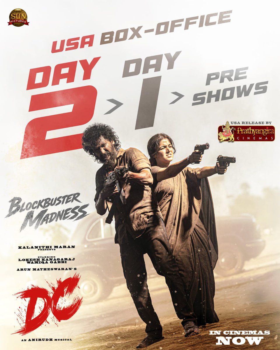 madmaxiii24's tweet photo. Day 2>> day 1 madd asaluu🙌🏻💥.Everywhere bookings gonna massive 💥🥵 
 #BlockbusterDC don't miss in Theatres worth watching 💥 https://t.co/eJgqEcQAxx
