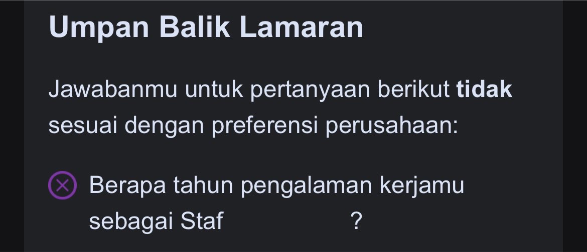 bacotandio's tweet photo. lah ni loker kocak bgt jir. tulisannya terbuka buat freshgrad, tp abis tu ketolak gara gara gaada pengalaman😭 https://t.co/ZkEvSlYyF5