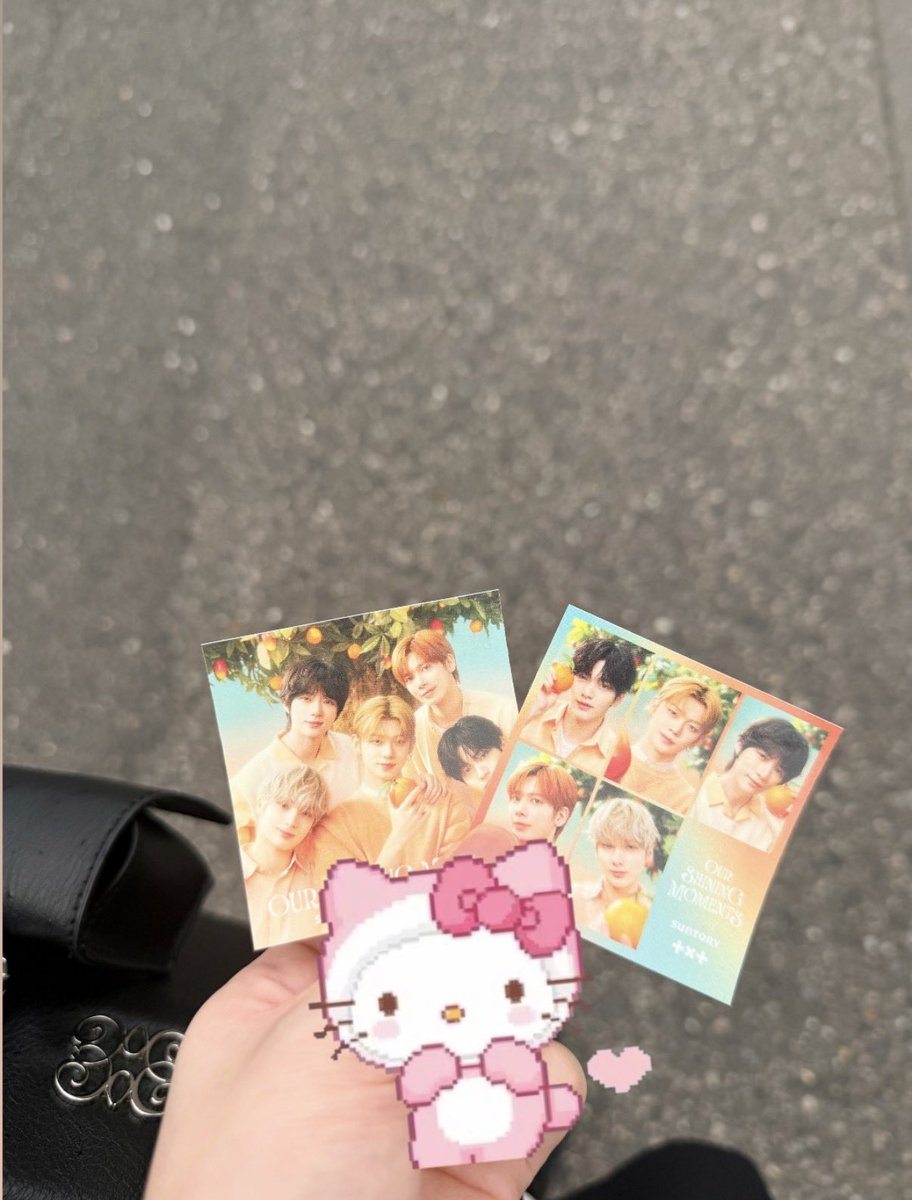 Miyjsjq's tweet photo. まだシールあったからお迎えしてきた😽💘 キリッと果実だいすき^>~<^💘
#サントリー #TOMORROW_X_TOGETHER
#txt https://t.co/X7EfPZnPoW