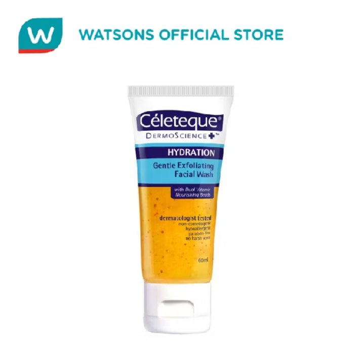 hongarichae's tweet photo. Check out CELETEQUE DermoScience Hydration Gentle Exfoliating  Facial Wash 60ml for ₱133. Get it on Shopee now! https://t.co/3BbipCJ8rC https://t.co/ijvTEuLDSj