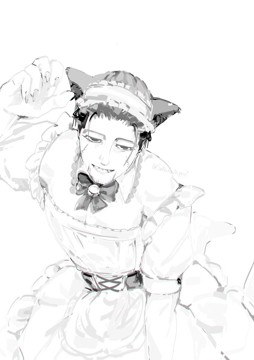 Sakanatnpr2's tweet photo. 猫の日らしいじゃないですか
※女装 https://t.co/p4mwFnIEX3