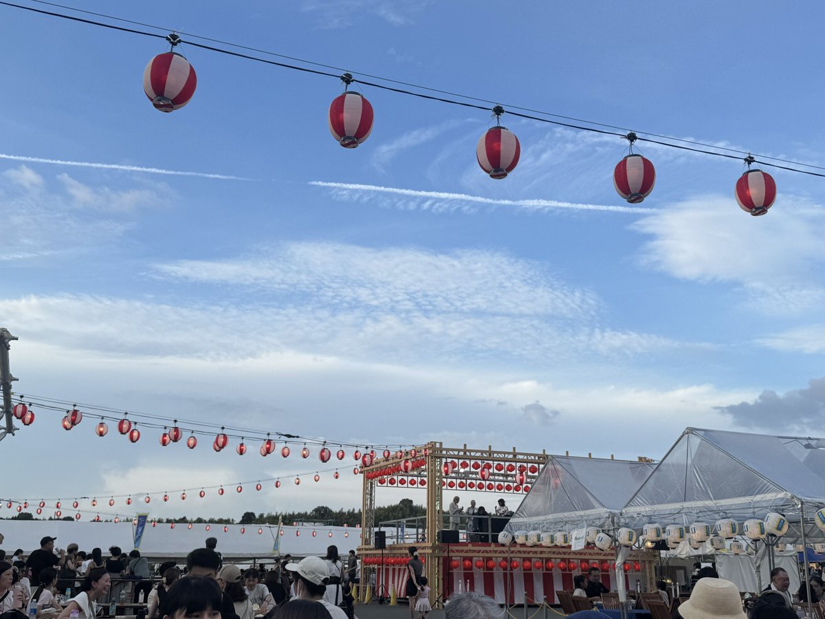 nabesh0's tweet photo. 夏祭り！ https://t.co/RjttbnbFSO