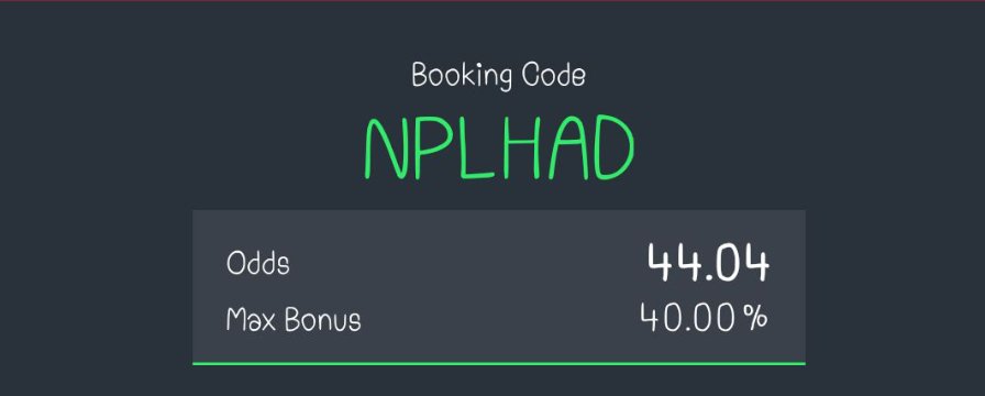 Ja_detips's tweet photo. 👉SPORTY BET TIPS👈

👉BOOKING CODE: NPLHAD👈
👉 44 ODDS👈

Join TG channel and win like a champion 🏆🎉🎉
👇👇👇👇
https://t.co/q4Ojh0r7Av… https://t.co/pVHH4T62lV