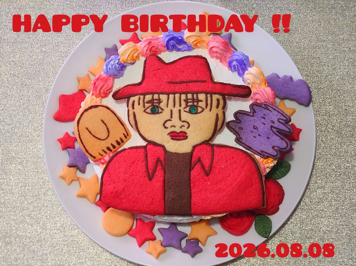 byakuu_k1026's tweet photo. 遅くなりましたが、
ロナルド君お誕生日おめでとう🎉🎂✨ https://t.co/yHsyWYoWU9