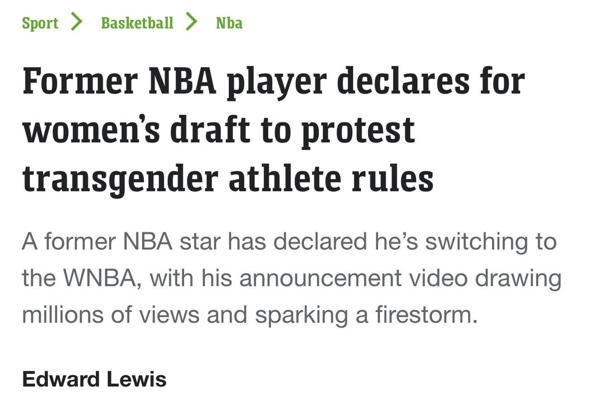 salltweets's tweet photo. I will be on @News24Aust at 8:30pm AEST talking about Trans Activists who want men who claim to be women to play in women’s sport but are suddenly outraged that men are claiming to be women to play in women’s sport.

If it wasn’t so stupid, it would be amusing. Tune in 🙋‍♀️ https://t.co/7EAPecVPxC