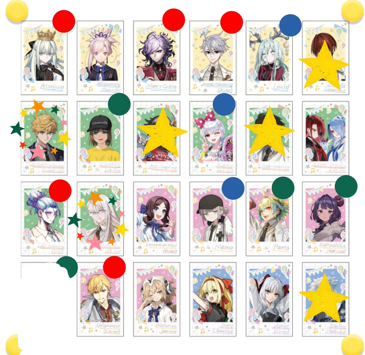 1003FB's tweet photo. 【交換/譲渡】Fate/GrandOrder FGOfes ポートレイト 2026 学装 コンプリートセット

譲)画像参照

求)アーサー>>定価(300円)+送料>>花咲爺、パーシヴァル1

条���→ https://t.co/I2DYDS92OE