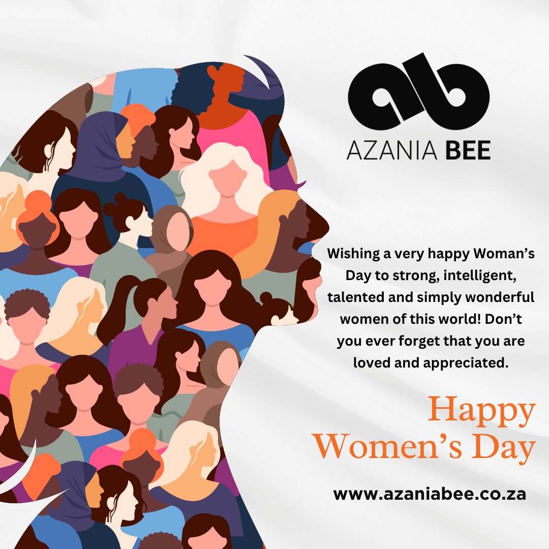 SeriteCA's tweet photo. Happy Women's Day to the strong, intelligent, and wonderful women who inspire us every day. You are seen, valued, and appreciated.💛
 #WomensDay #AzaniaBee #CelebratingWomen https://t.co/WbvcI6qm9l