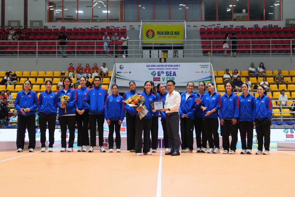 tj_canino's tweet photo. 🇵🇭ALAS PILIPINAS LEAPS TO WORLD #53 IN THE LATEST FIVB RANKINGS!

Their next tournament will be in 🇯🇵Japan for the 2026 Asian Games. https://t.co/AcljIxwh1p