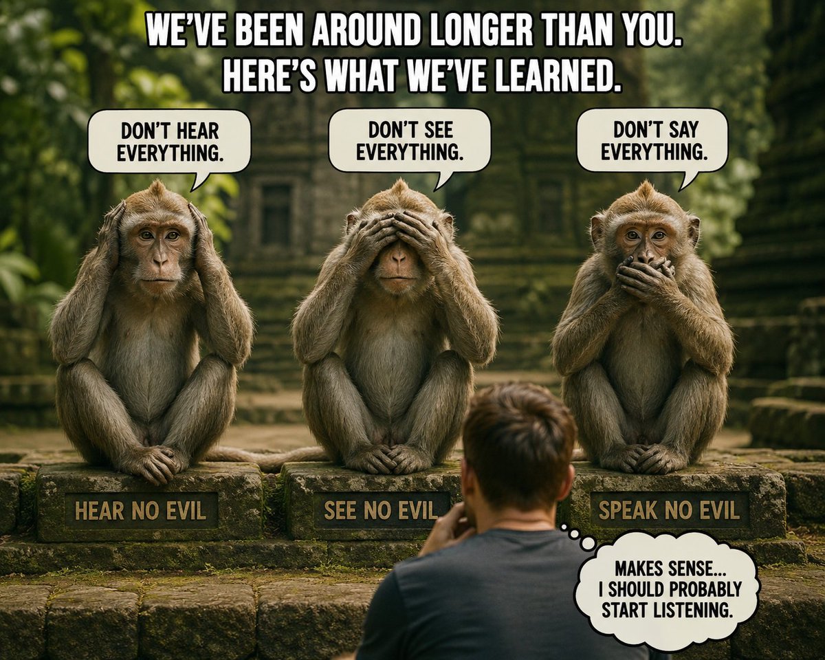 beni_franklin's tweet photo. Gm 🙉🙈🙊

Deep lore, undervalued meme.

$Monkeys

WTLwm2eufW5HFQneMSnMhVnLnuydsoY7ZGkhKFjpump https://t.co/UuD4chv3KT
