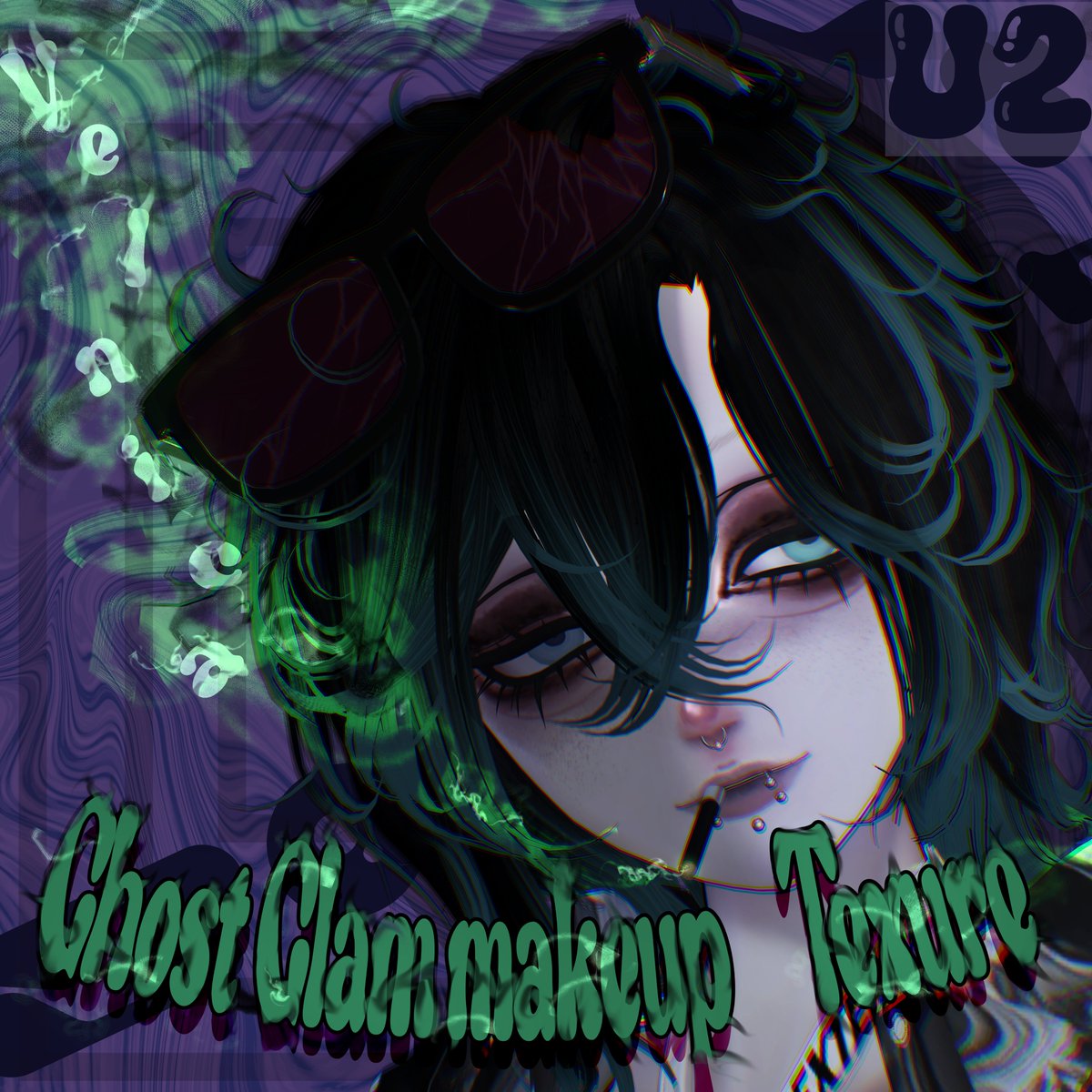 uni_o29's tweet photo. メイクテクスチャ販売開始しました！ 
▪▪▪▪Velnica_ヴェルニカ▪▪▪▪
Ghost Glam makeup_Texure

ぜひお好きな改変に合わせて
使っていただけたら嬉しいです🖤

https://t.co/jDJvmiSVAT

#Velnica #ヴェルニカ #U2SHOP https://t.co/47AcAF05y1