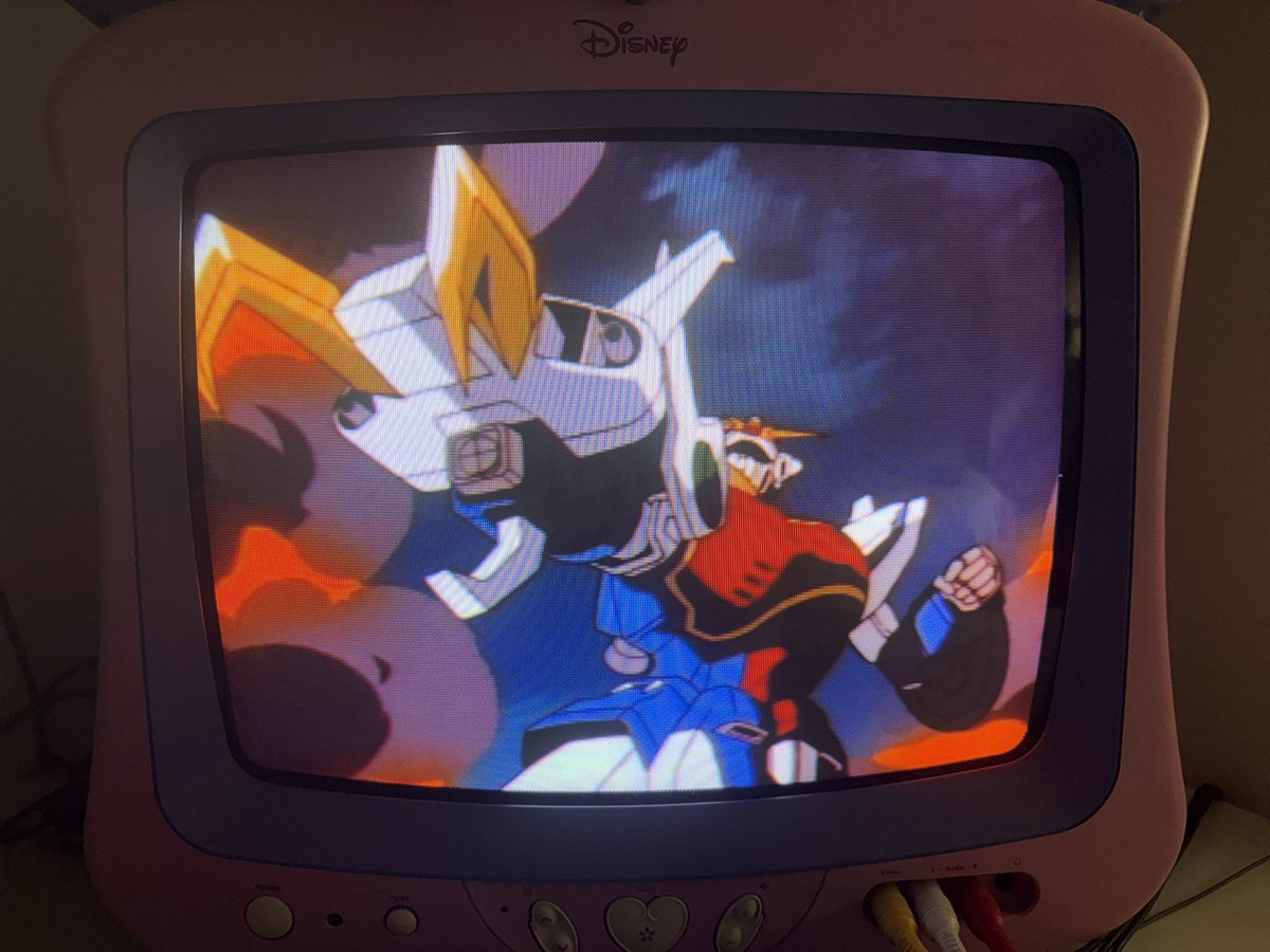 AskJato's tweet photo. Watching Gundam Wing the way it deserves to be seen #CRTAnime #NintendoWii #RGBSCART https://t.co/vC99nnNNK8