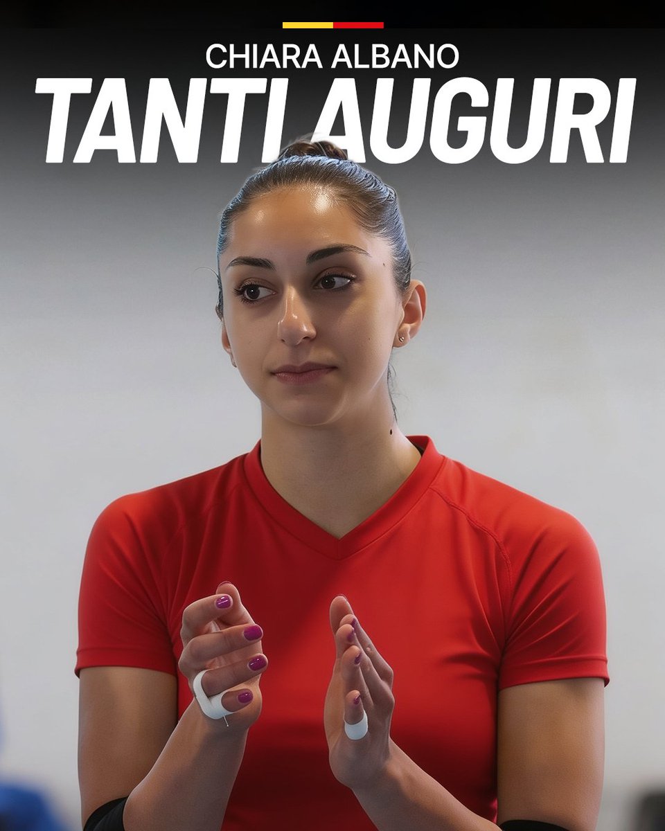 TonnoCallipoVol's tweet photo. Buon Compleanno, Chiara! 💛❤
#sognogiallorosso
#tonnocallipovolley
#happybday https://t.co/fEV09RSst5