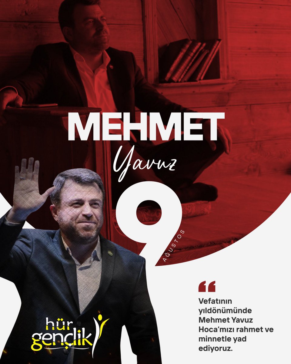 HudaParGenclik's tweet photo. Şu fani dünyada hoş bir sâdâ bırakarak ebediyete irtihal eden Hür Davanın Gür Sesli Hatibi Mehmet YAVUZ hocamızı vefatının 7. yıl dönümünde rahmetle ve hasretle yâd ediyoruz. https://t.co/3NUmusjuwm