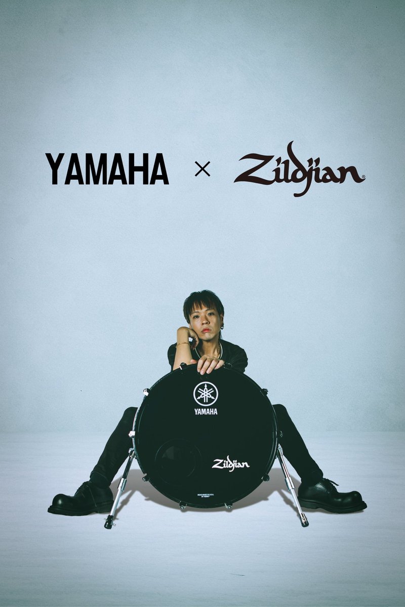 Sun_drums's tweet photo. この度ドラムメーカーYAMAHAとエンドース契約をさせて頂きました事をご報告させて頂きます。

来月リリースのミニアルバムに収録させる楽曲全てYAMAHA×Zildjianタッグでレコーディングしました！

とんでもないサウンドになっておりますのでお楽しみに！ https://t.co/xcMRw0Csd3
