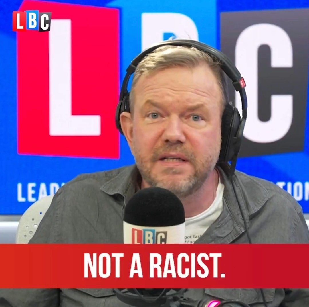 ikeijeh's tweet photo. James O'Brien thinks he isn't "racist".

But he only describes &amp; thereby sees Jason Arday as a "black" professor.

O'Brien's boomerang bigotry - where he projects his prejudice to try &amp; prove his virtue - is textbook identity politics &amp; one of the worst forms of racism there is. https://t.co/L1Ca8cOW1D