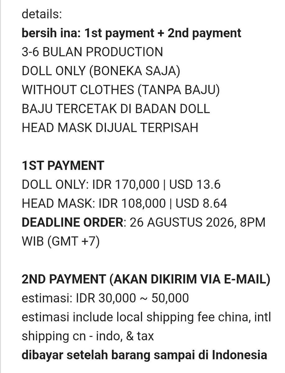 takoyakinyu's tweet photo. [🇮🇩.🌏 go help rt/like]

Mrvl `Hehe Spidey` Spider-Man 10cm printed body doll
 
💰 IDR 108,000 ~ 170,000
💰 USD 8.64 ~ 13.6
❌ ISF+tax (chn) 
CLOSE: August 26, 2026. 8PM WIB (GMT+7)

FAQ: https://t.co/TsDW7yUzyL 
order &amp; details: https://t.co/XsY3cCdW6X https://t.co/zxIKZpFCYi