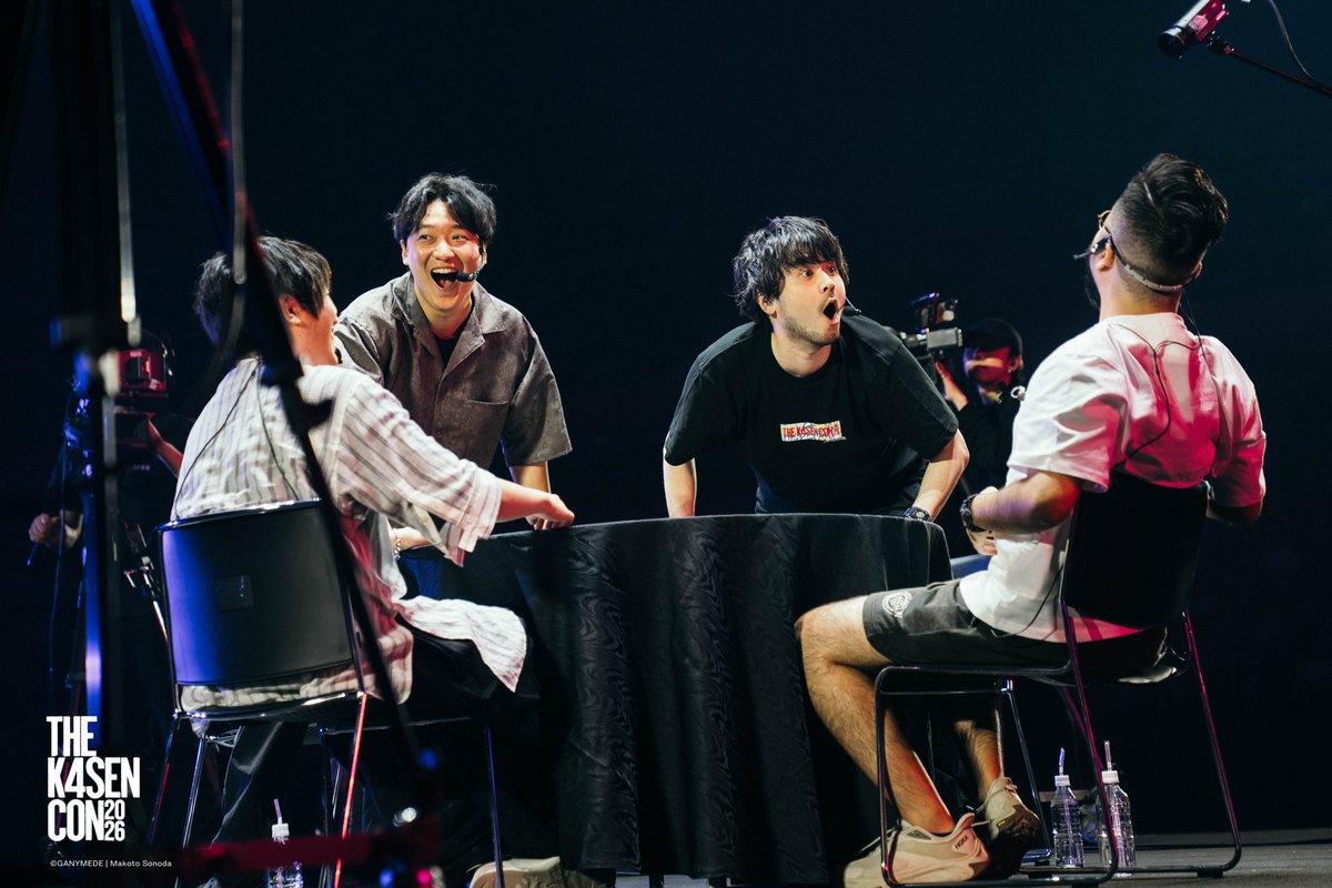 thek4sen's tweet photo. 騙し、煽り、踊ったスカルでした🤪🫵🕺

#thek4sen #thek4sencon2026 https://t.co/iXTIPtkG8P